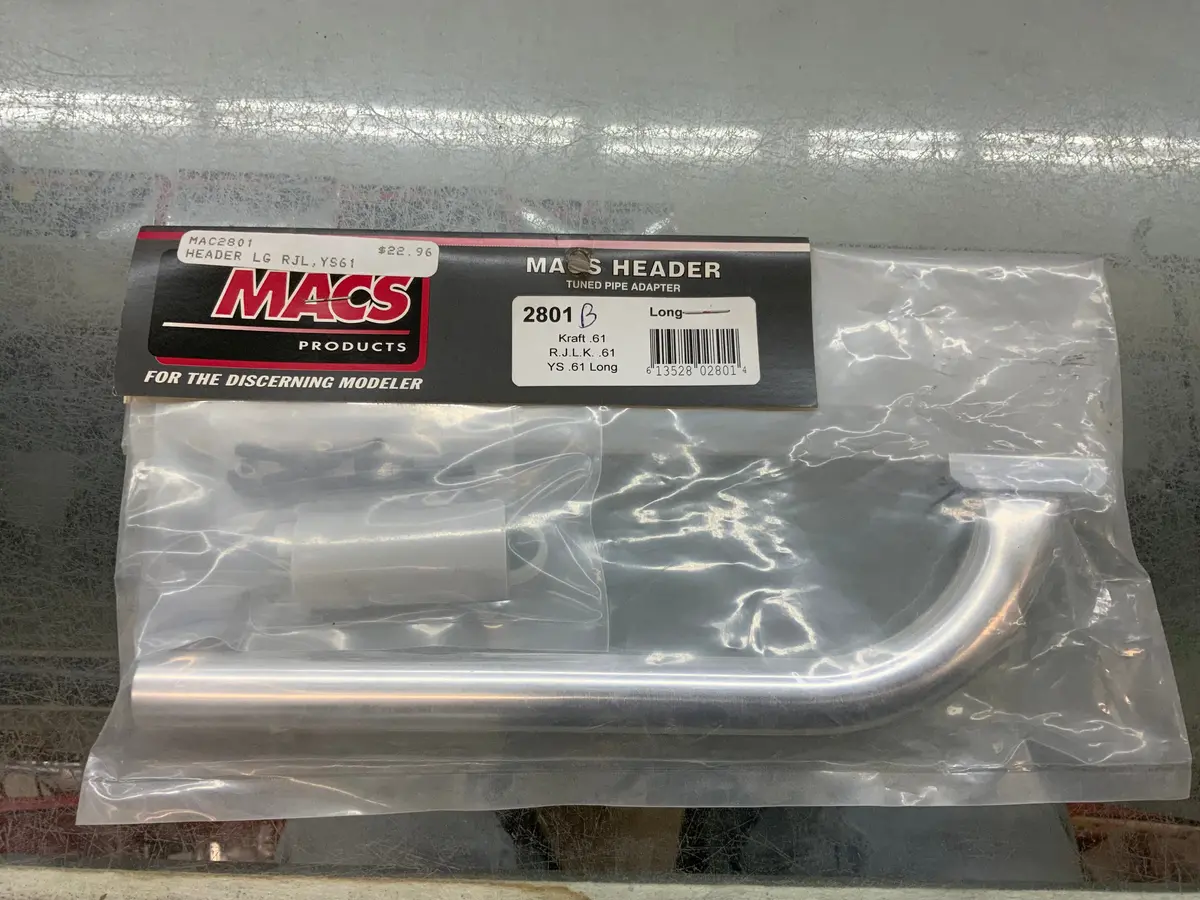 Macs 2801 B  Fits Kraft 61  Rjl Long Exhaust Header 1