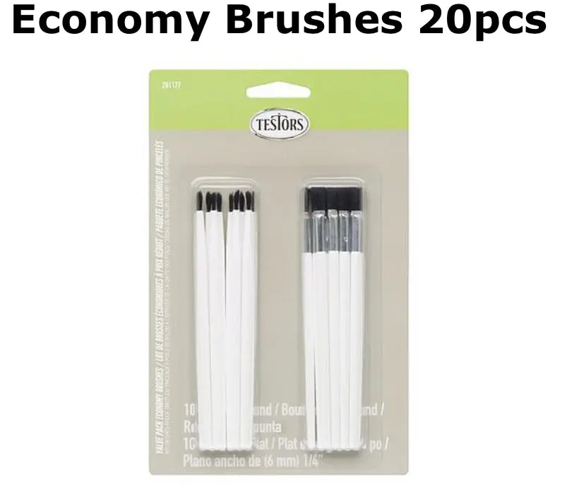 20 Piece Economy Assorted Brush 1