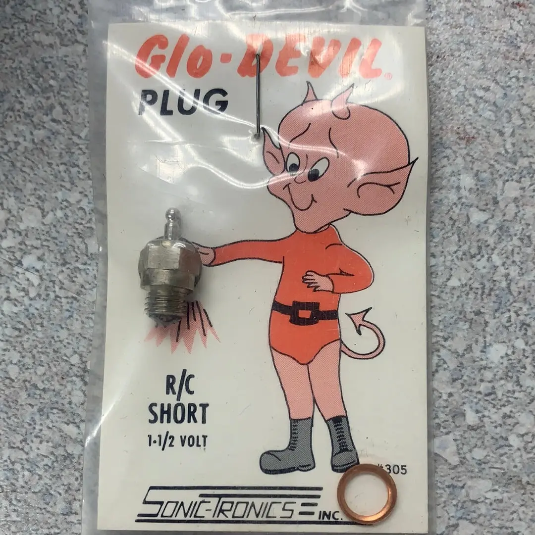 Glo-Devil Plug R/C Short 1-1/2 Volt 1