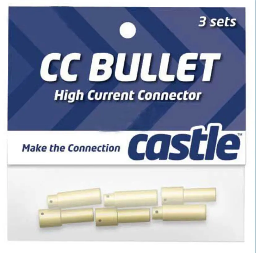 4Mm High Current Cc Bullet Connector Set 1