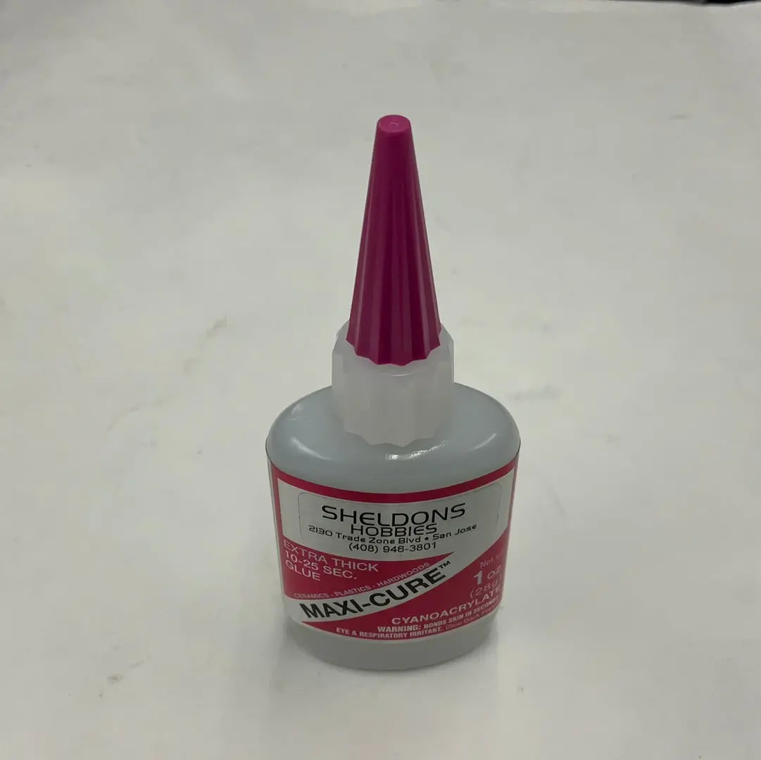 Bsi Maxi Cure Extra Thick Cyanoacrylate (1) Oz  Bsi-112 1