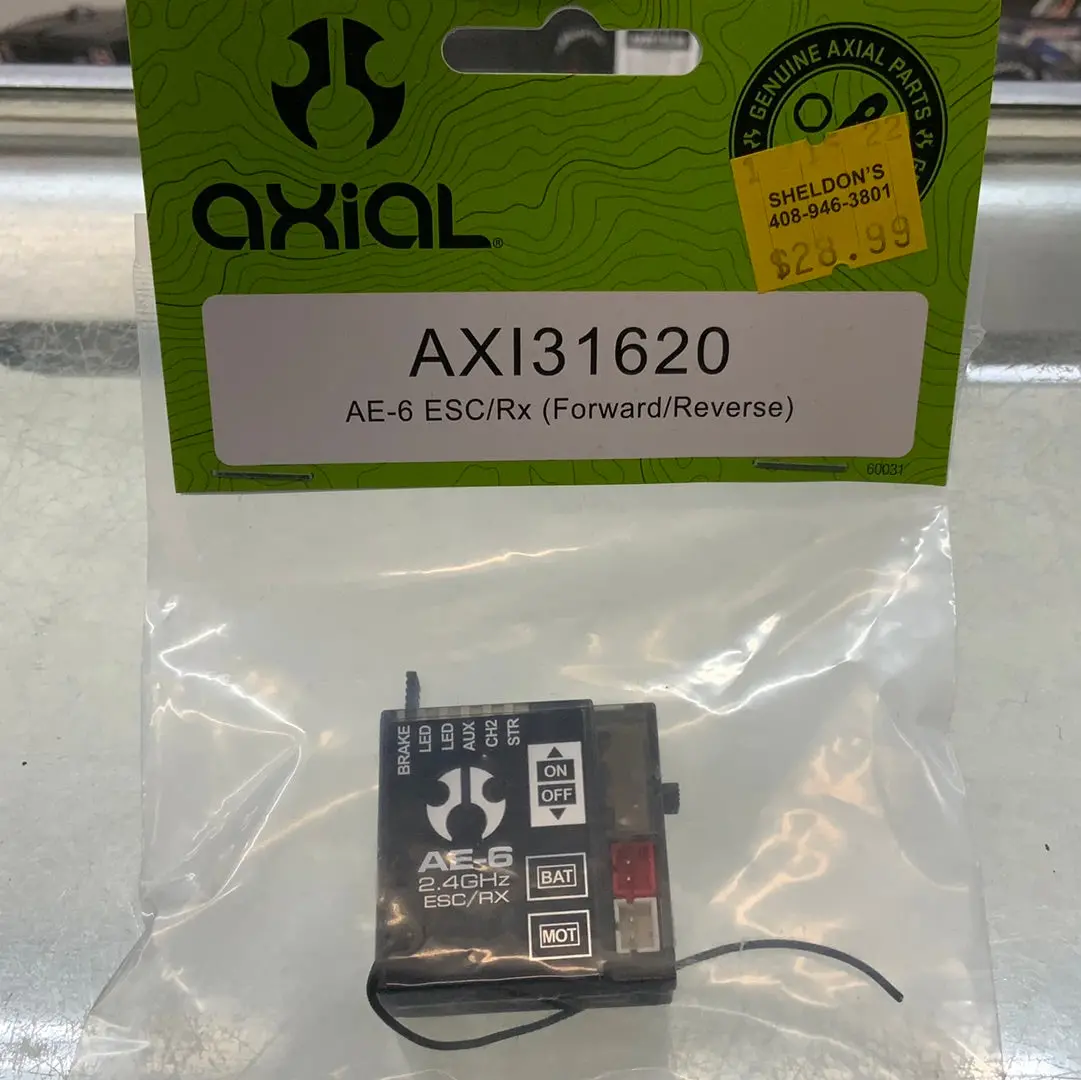 Axial Axi31620 Ae-6 Esc/Rx (Forward/Reverse) 1