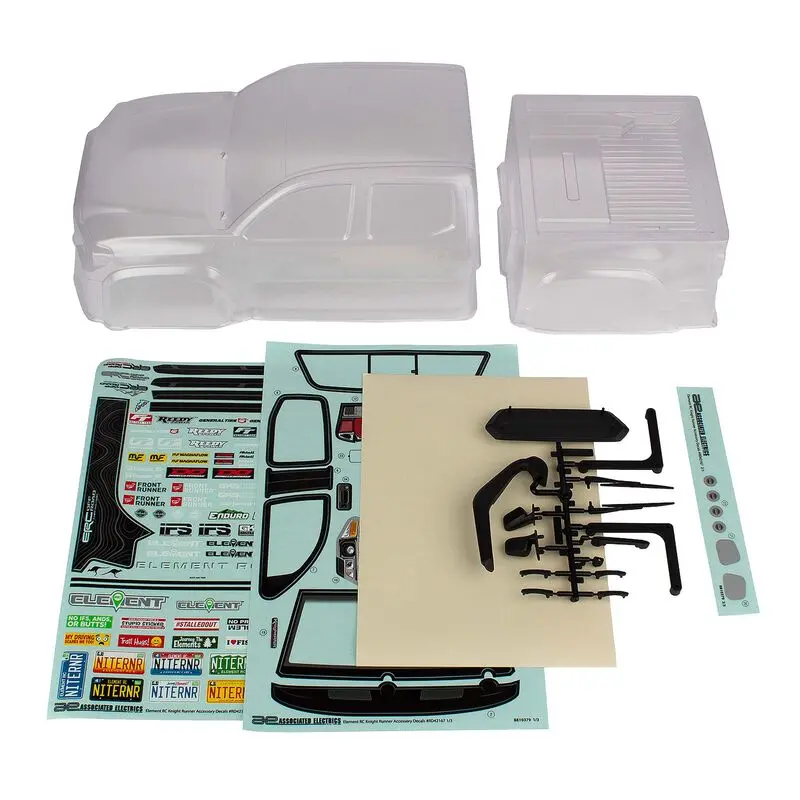 Team Associated Clear Body Set: Knightrunner 1