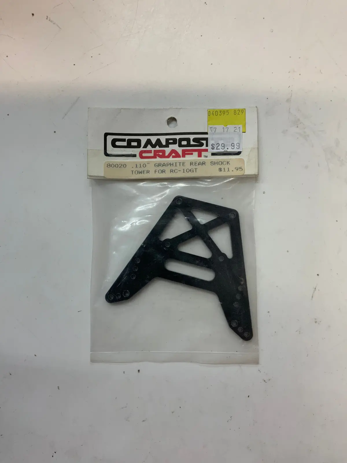 Composite Craft 80020 110 Graphite Rear Shock Tower For Rc-10Gt 1