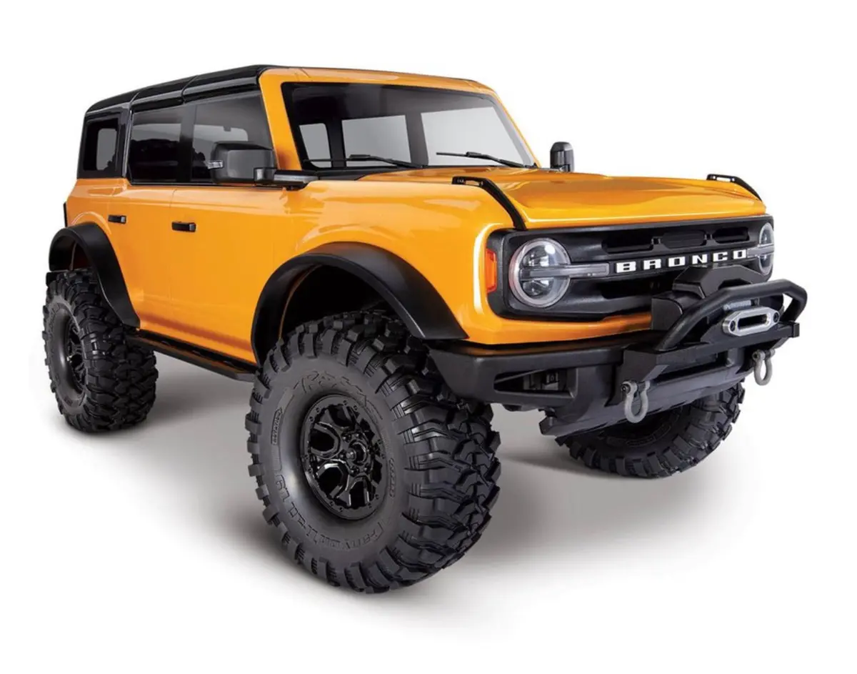 Traxxas Trx4 1/10 Trail Crawler Truck W/2021 Ford Bronco Body & Tqi 2.4Ghz Radio 3