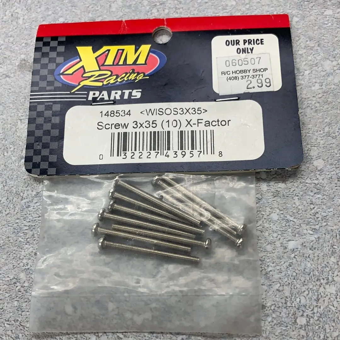 Screw 3X35 (Xtm Racing) 148534 1