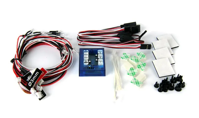 Led Lighting Kit For Cars And Trucks 1/10Th Scale And Smaller - Ledkit-C-1 1