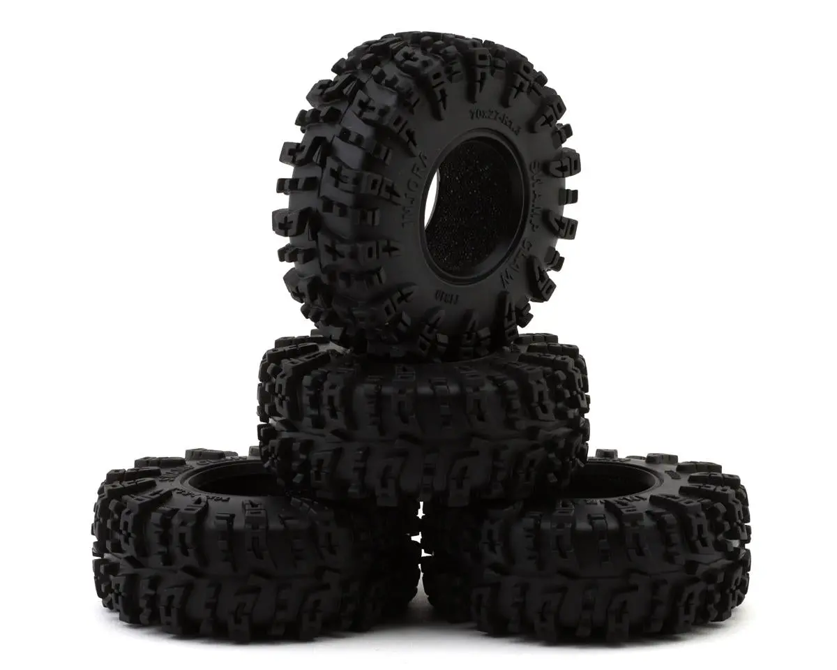 Injora 1.3" Swamp Claw M/T Micro Rock Crawler Tires (4) (70Mm Od) (S5) 1