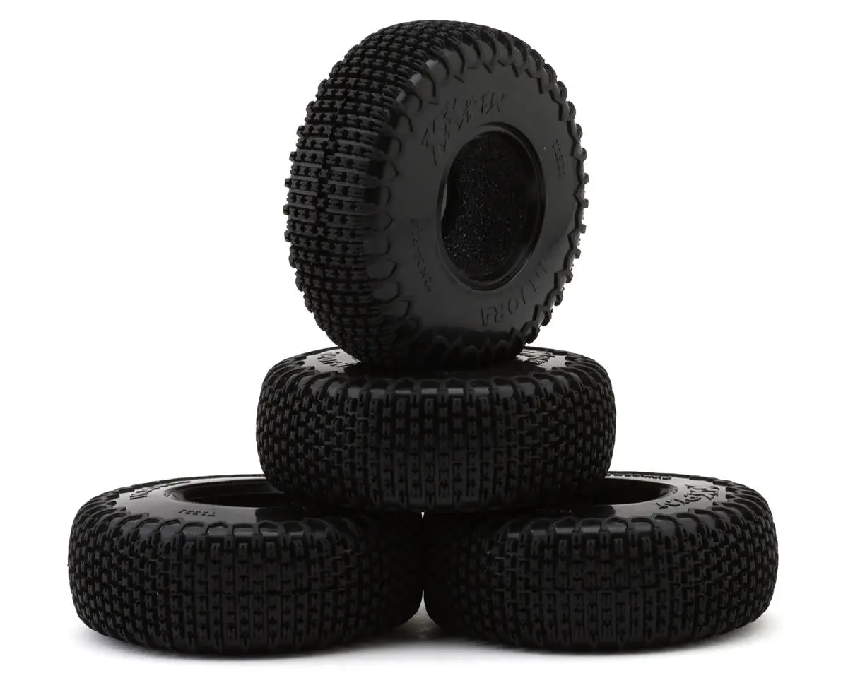 Injora 1.3" Xhx Pin Micro Rock Crawler Tires (4) (72Mm Od) (S5) 1