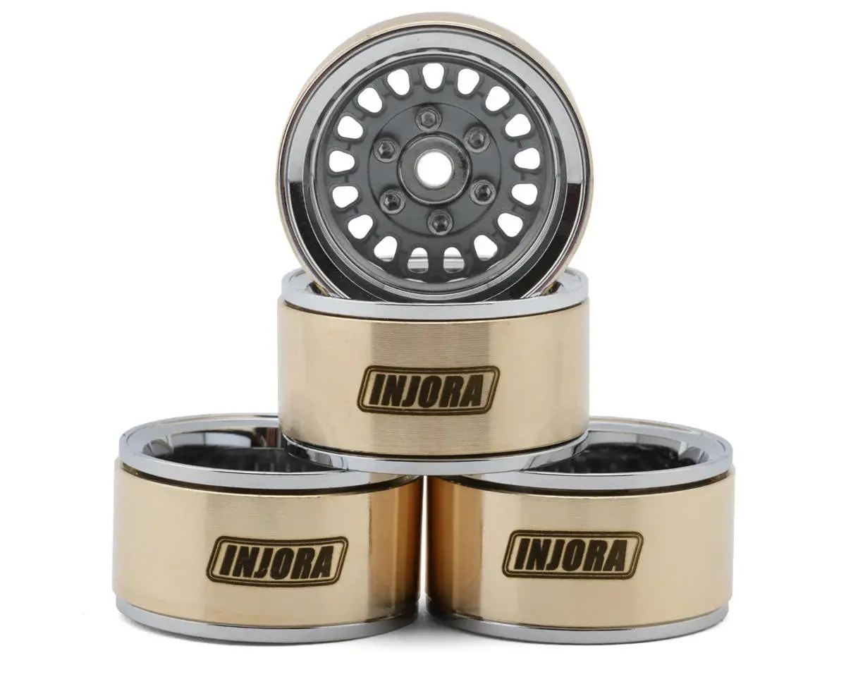 Injora 1.0" Moduwheel -4.4Mm Offset Wheels For Micro Crawlers (Choose Color) 3