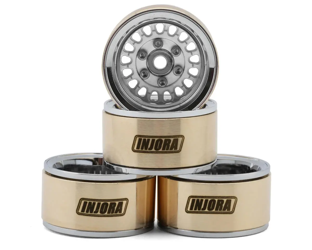 Injora 1.0" Moduwheel -4.4Mm Offset Wheels For Micro Crawlers (Choose Color) 4