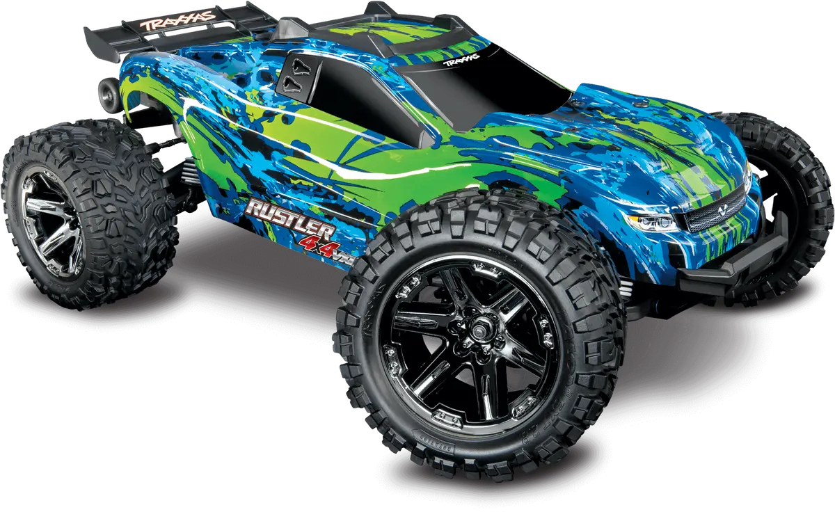 Traxxas Rustler Vxl 4X4 Rtr 2Wd Tra37076-4 2