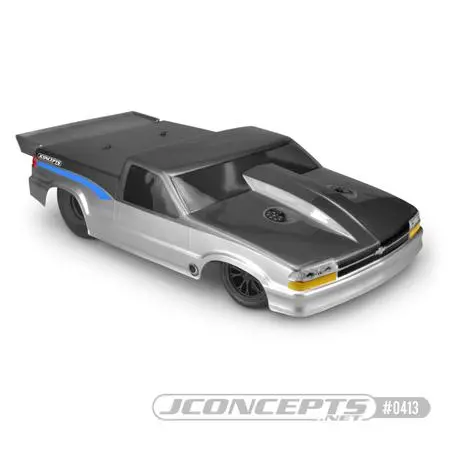 J Concepts - 2002 Chevy S10 Drag Truck Street Eliminator Clear Body 1
