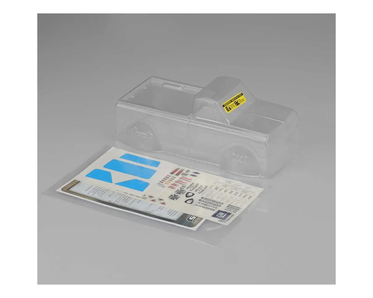 Jconcepts 1970 Chevy K10 Clear Body, For Axial Scx24 1