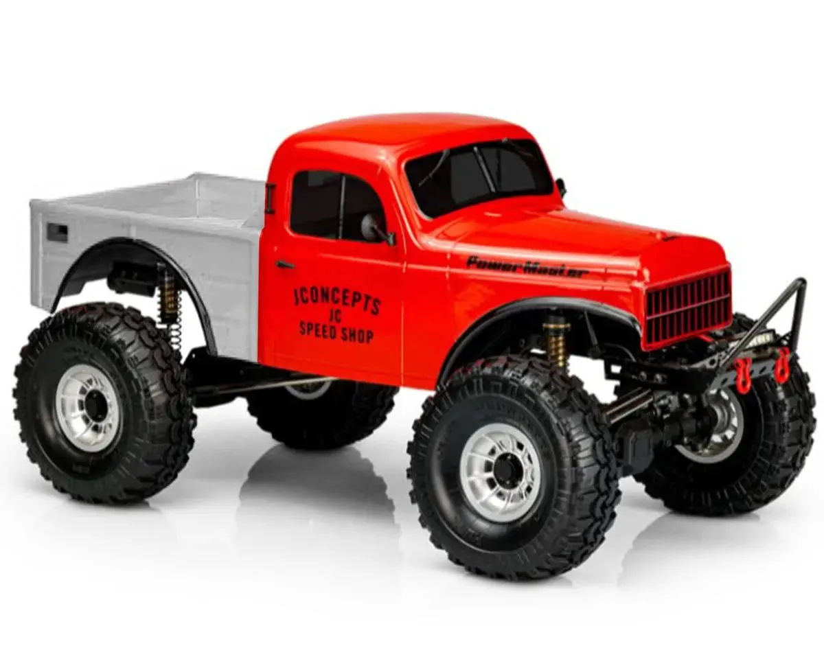 Jconcepts Power Master Rock Crawler Body (Clear) (12.3") (Cab Only) 1