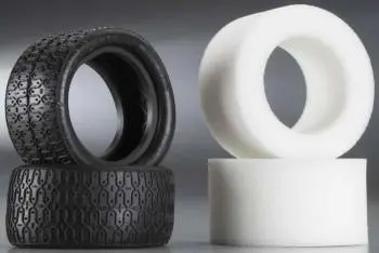 Jconcepts Dirt Webs, 2.2" Rear Buggy Tire, Black Compound 1