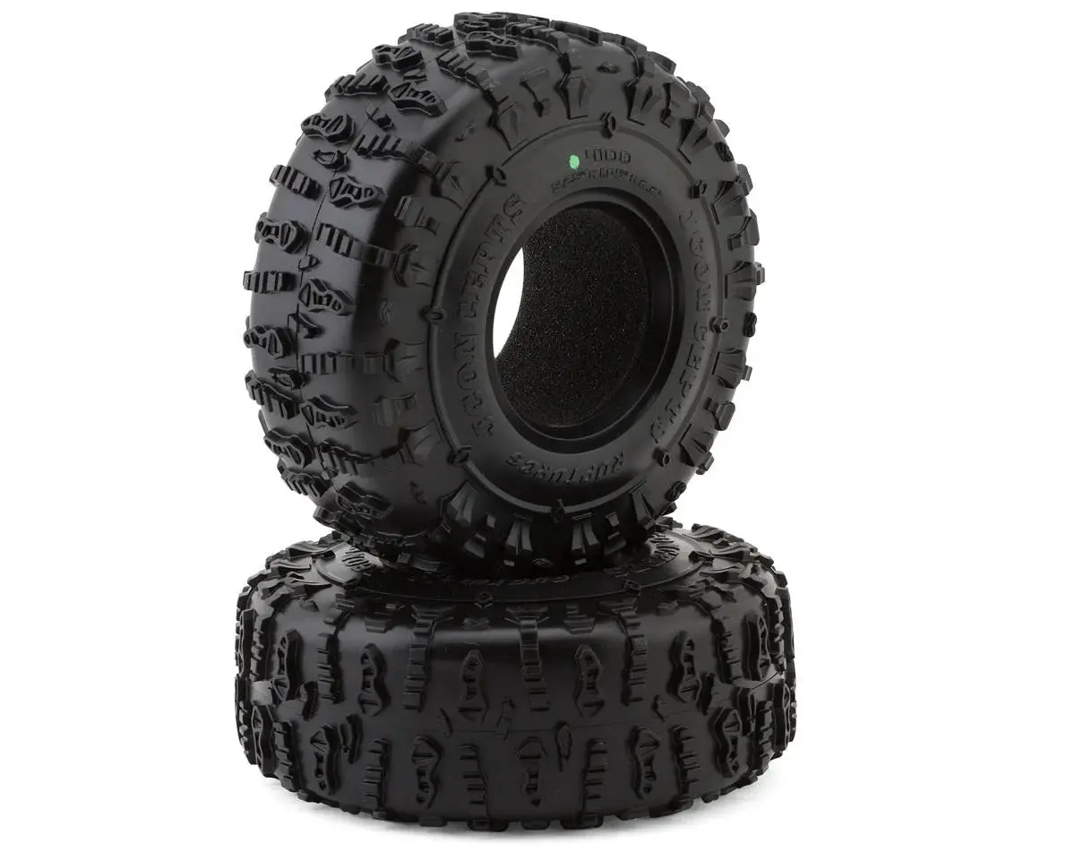 Jconcepts Ruptures 2.2" 1/10 Rock Crawler Tires (2) (5.25" - Class 3) (Green) 1