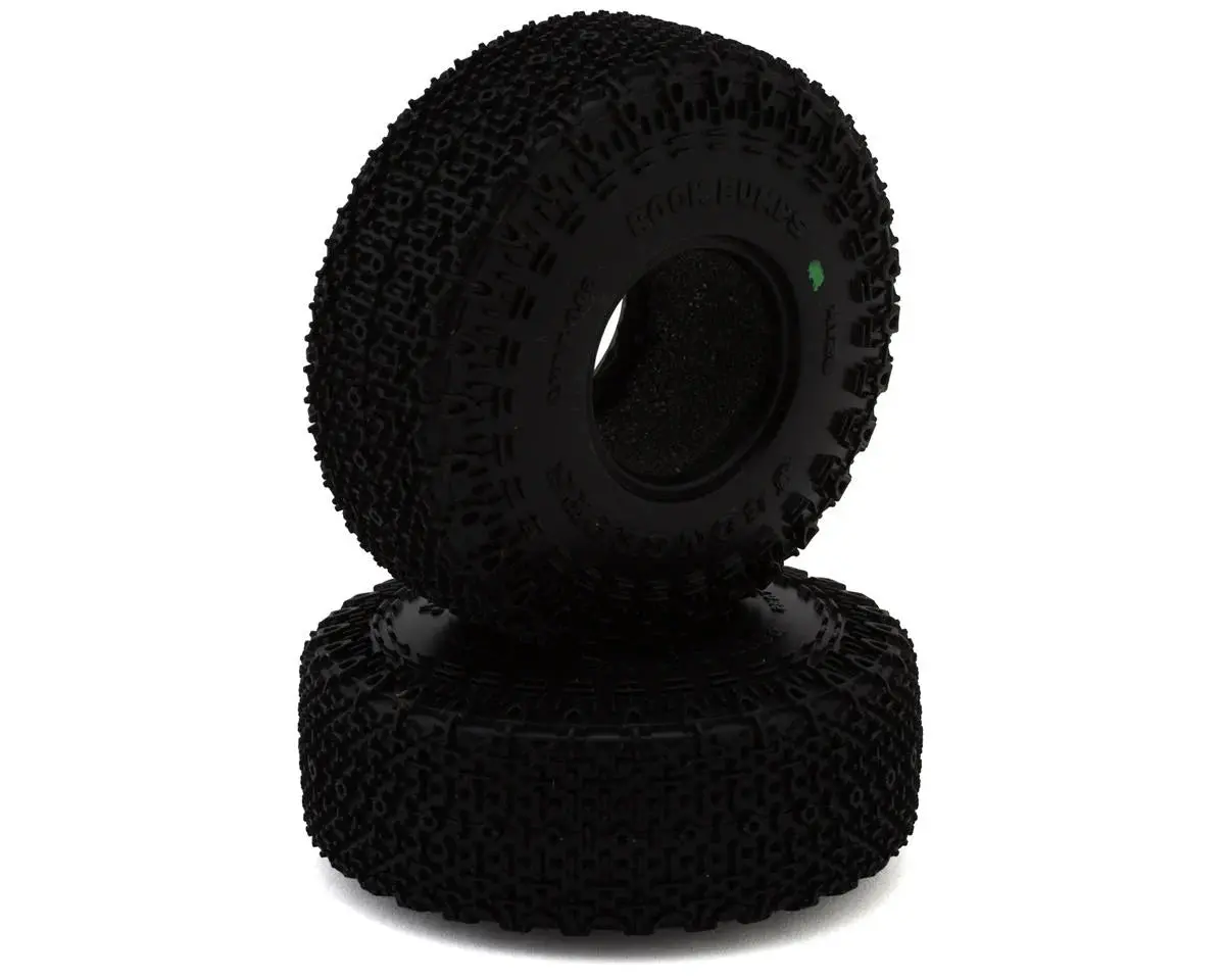 Jconcepts Rock Bumps 1.0" Micro Crawler Tires (63Mm Od) (2) (Green) 1