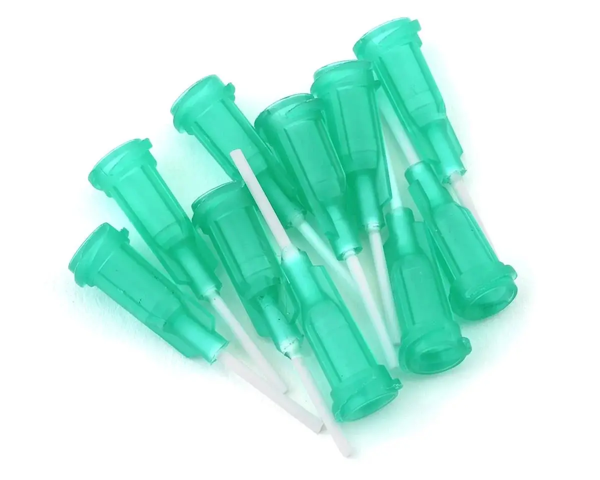 Jconcepts Rm2 Medium Bore Glue Tip Needles (Green) (10) - Jco8124 1