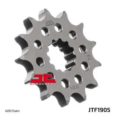 Jt Front Steel Sprocket - 13T 428 - Jtf1905.13 - Husqvarna Tc 85, Ktm 85 Sx, And Gas Gas Mc 85 1