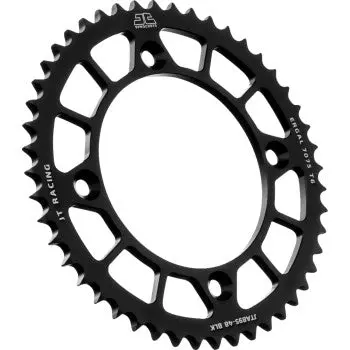 Jt Rear Racelite Rear Sprocket Aluminum 48T-428 Blk - Jta895.48Blk - Husqvarna Tc 85, Ktm 85 Sx, And Gas Gas Mc 85 1