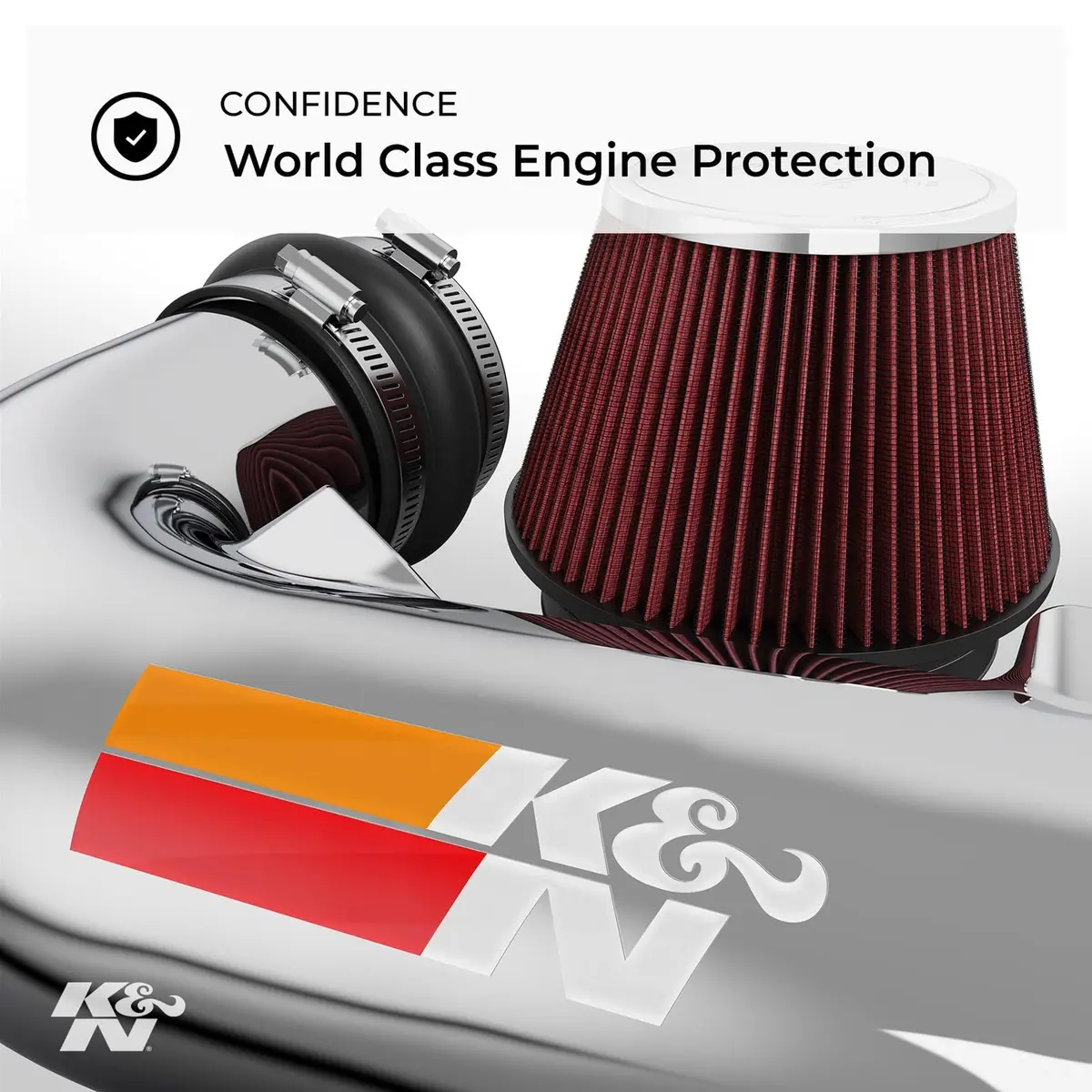 K&N 69-9505T Typhoon Cold Air Intake – High-Flow Design For Enhanced Throttle Response 2