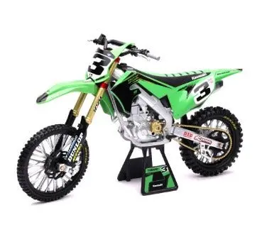 Kawasaki Factory Team 2019 Kx450 - Eli Tomac #3 - New-Ray 1:6 Scale 1