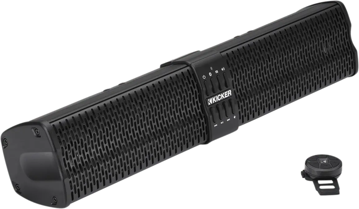 Kicker - 47Kpb1 - 21" Kpb Powerbar Soundbar Amp Bluetooth Weather-Proof Ip66 - Utv Black 1