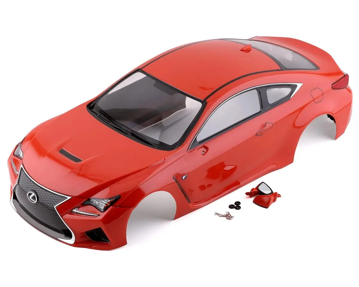 Killerbody Lexus Rc F Pre-Painted 1/10 Touring Car Body (Orange) - Klr-48649 1