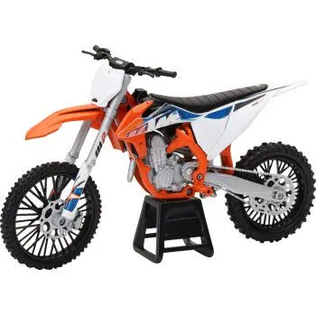 Ktm 450 Sx-F Dirt Bike - 1:12 Scale - Orange/White/Black - New Ray Toys 1