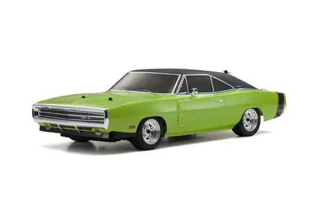 Kyosho - 1/10 Ep 4Wd Fazer Mk2 Fz02l Readyset, 1970 Dodge Charger, Sublime Green - Kyo34417t2 1