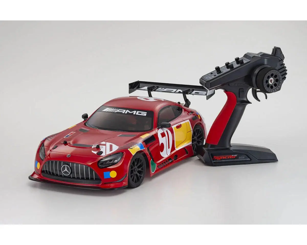 Kyosho Fazer Mk2 Fz02 2020 Mercedes Amg Gt3 "50 Year Legend Of Spa" Rtr W/Syncro Kt-231P+ 2.4Ghz Radio 1