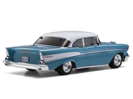 Kyosho - 1/10 Ep 4Wd Fazer Mk2 Fz02l Readyset 1957 Chevy Bel Air Coupe, Tropical Turquoise - Kyo34433t1 2