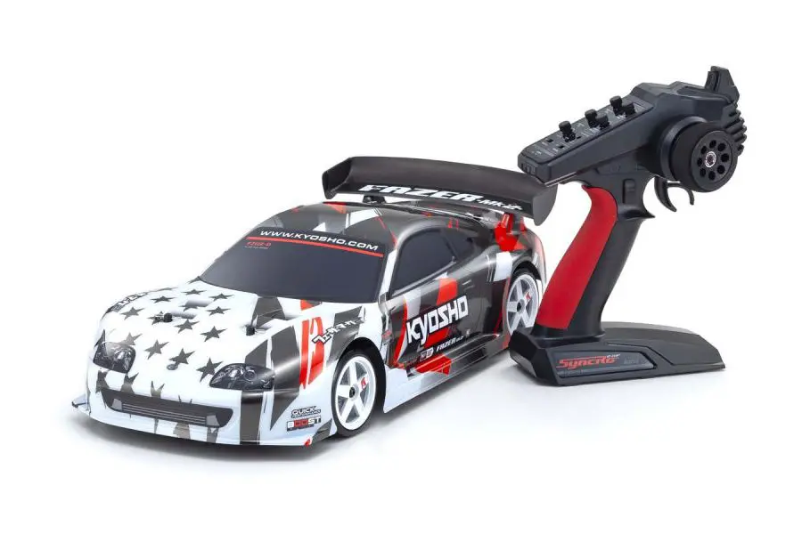 Kyosho - 1/10Th Fazer Mk2 4Wd Toyota Supra A80 Color Type 1 4Wd Drift, Readyset - Kyo34471t1 1