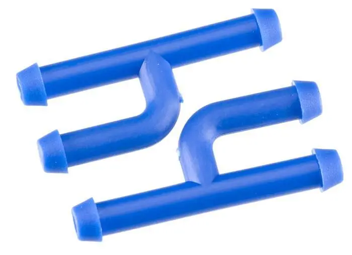 Dubro In-Line Fuel Connector W/Plug Blue (2) 1