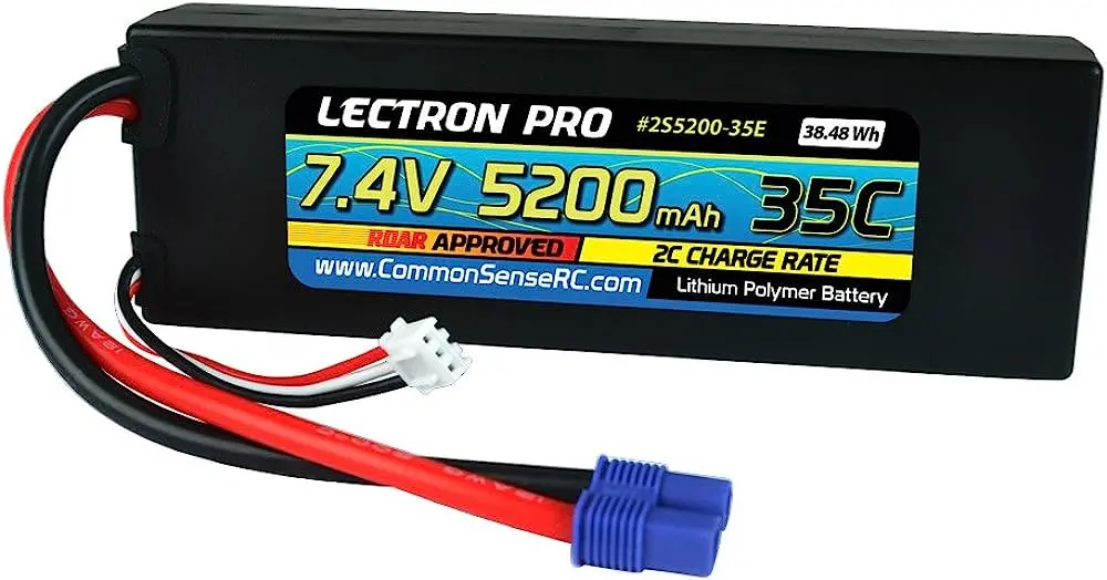 Lectron Pro 5200Mah 35C Ec3 Connector 1
