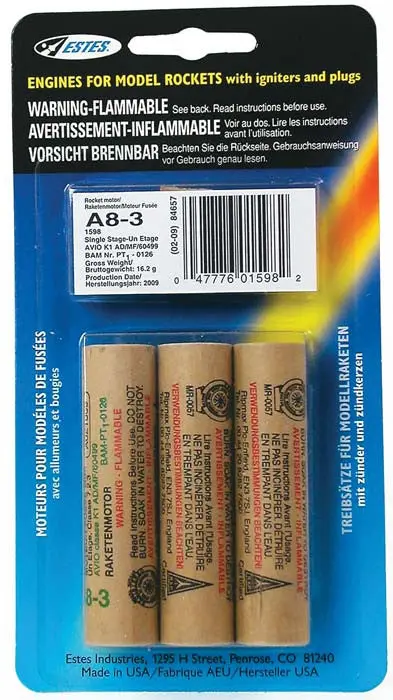 A8-3 Std Rocket 047776015982 1