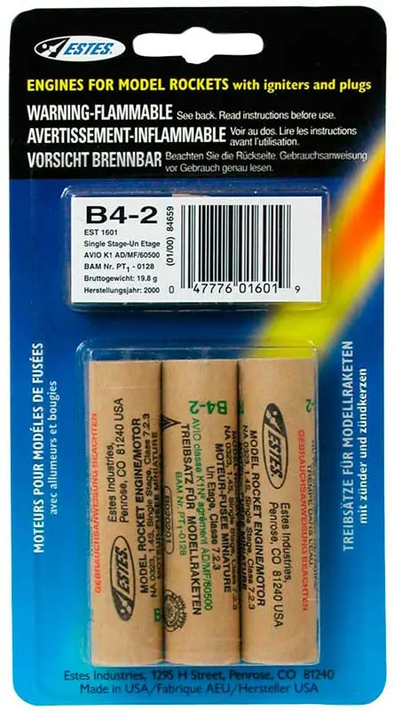 Estes B4-2 Standard Engine (3) 1