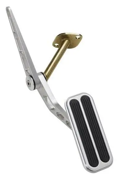 Black Billet Aluminum Accelerator Pedal Assembly – Rubber-Loaded, Cnc-Machined Throttle Linkage 1