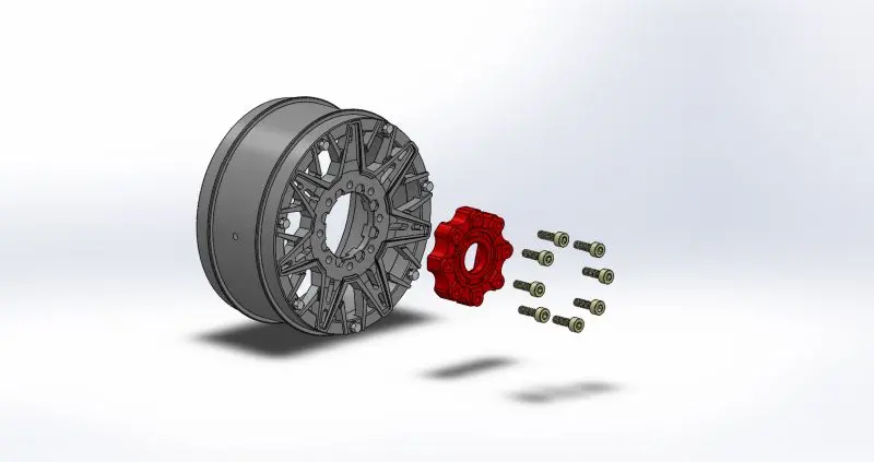 Louise Mft B-Pioneer Soft 1/8 Buggy Tires, 17Mm Hex, 0" & 1/2" Offset, Mounted On Black Rims, (2) 2