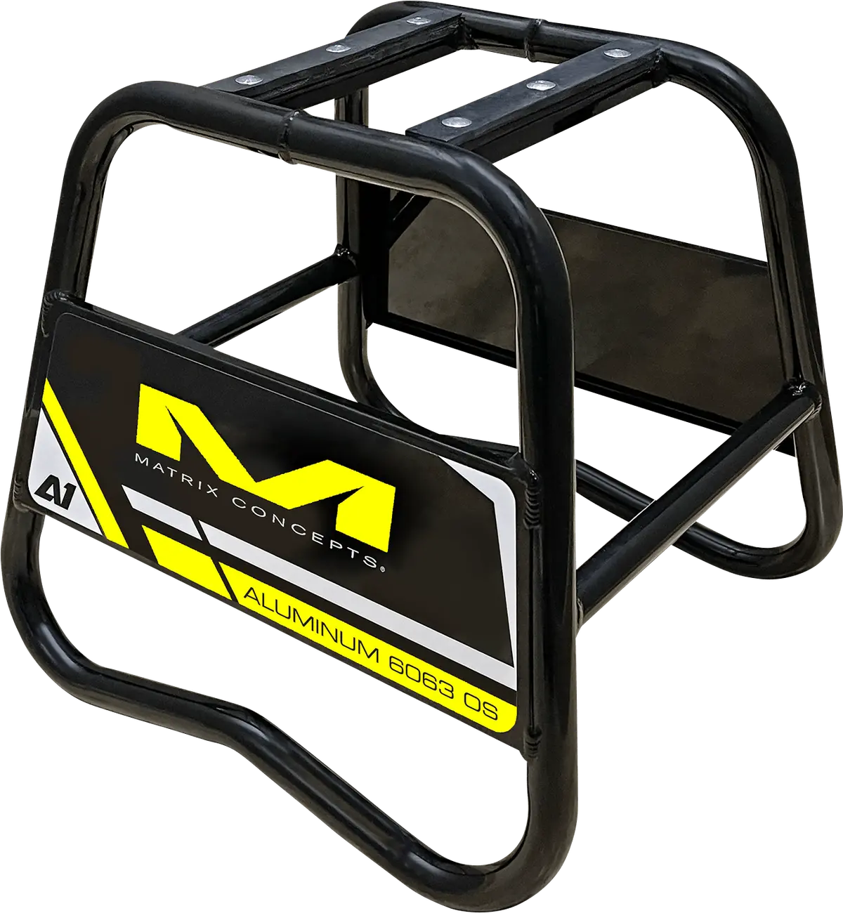 Matrix Concepts - Yellow Aluminum Motorcycle Stand - A1-104 - For 85Cc To 450Cc Dirt Bikes 1