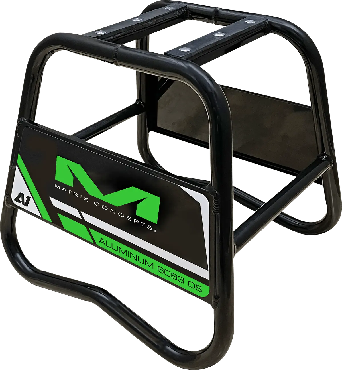 Matrix Concepts - A1 Green Aluminum Stand - A1-105 - For 85Cc To 450Cc Bikes 1