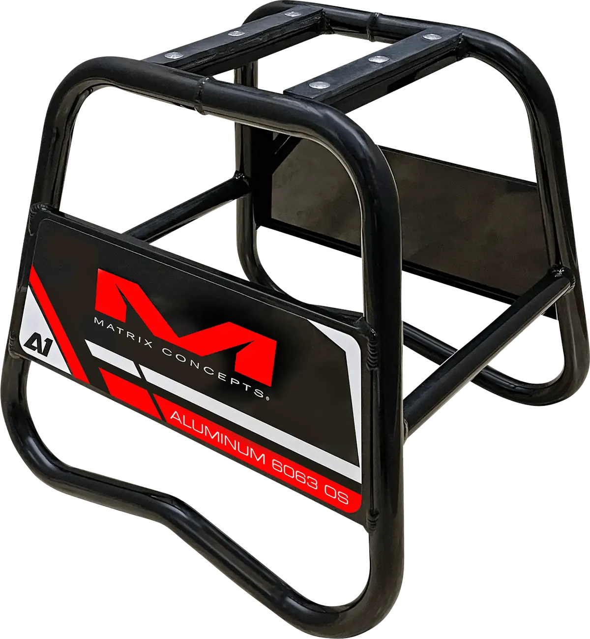 Matrix Concepts - A1 Red Aluminum Stand - A1-102 - 85Cc To 450Cc Bikes 1