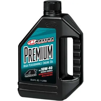 Maxima Premium High Performance Mineral 4T Engine Oil 10W-40 Liter - 34901 - Liter 1
