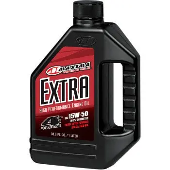 Maxima Racing Oil - Extra High Performance Synthetic 4T Engine Oil - 15W50 1