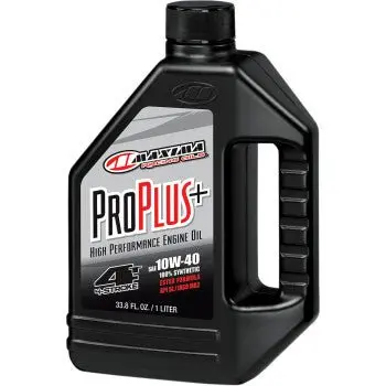 Maxima Racing Oil Pro Plus+ Synthetic 4T Engine Oil - 10W-40 1