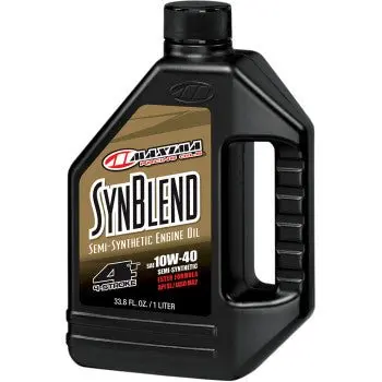 Maxima Racing Oil Synblend Semi-Synthetic 4T Engine Oil - 20W-50 2