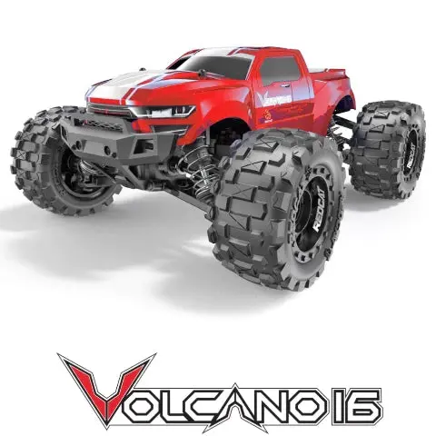 Redcat Volcano-16 1/16 Scale Brushed Monster Truck 1