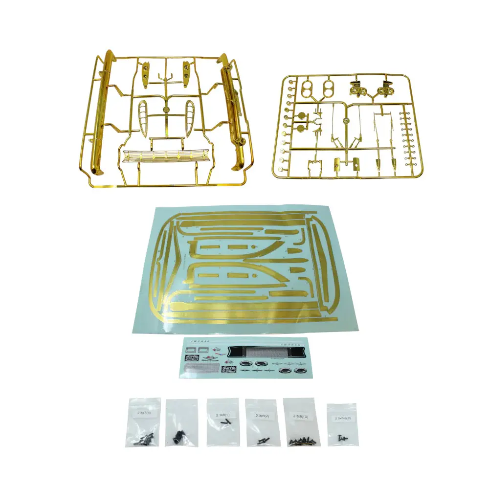 59' Impala Body Parts (Gold) (1Set) - Rer15536 1