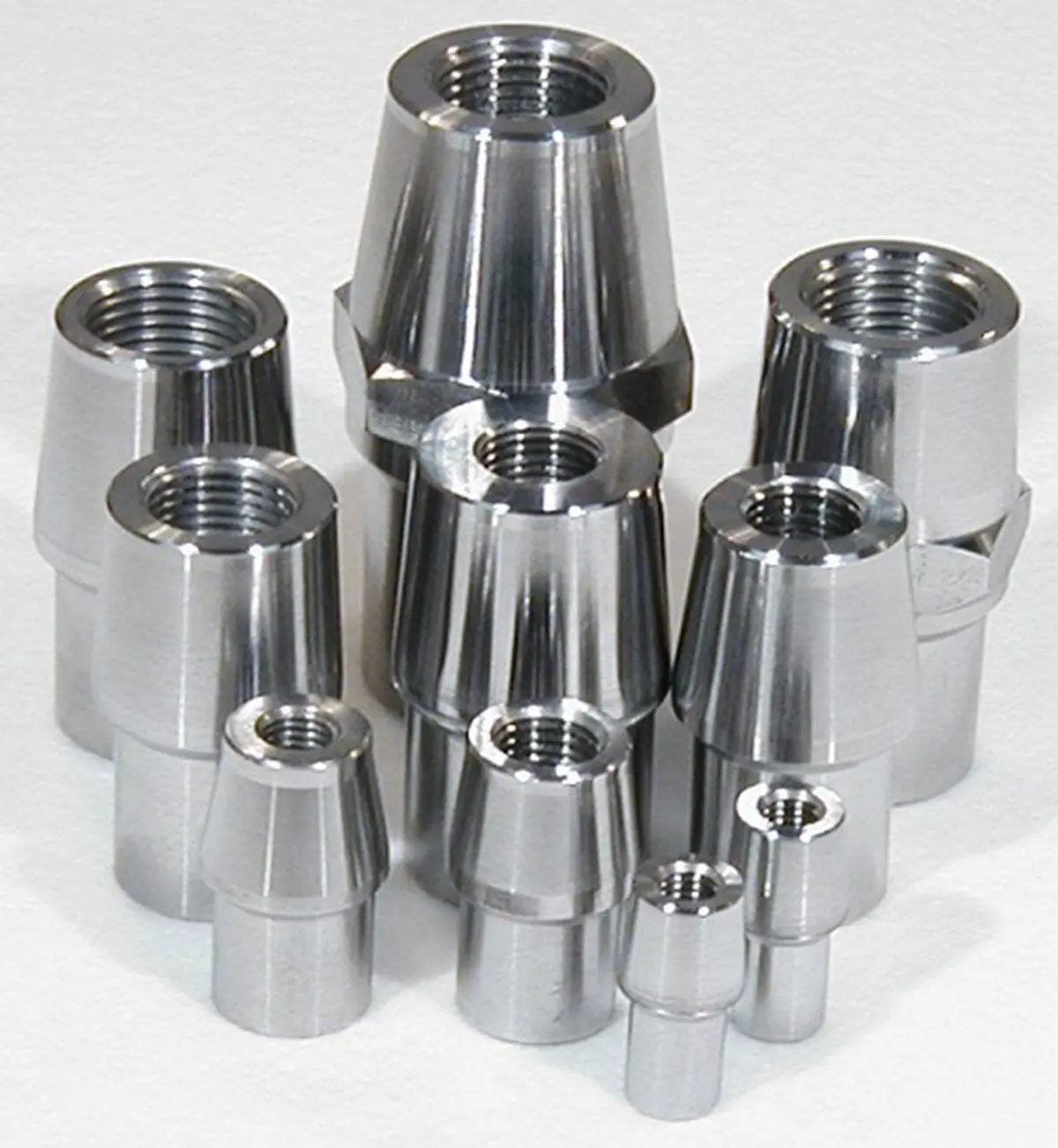 Weld-In Female Tube End For Chromoly 4130 Exhaust Or Chassis Applications 1
